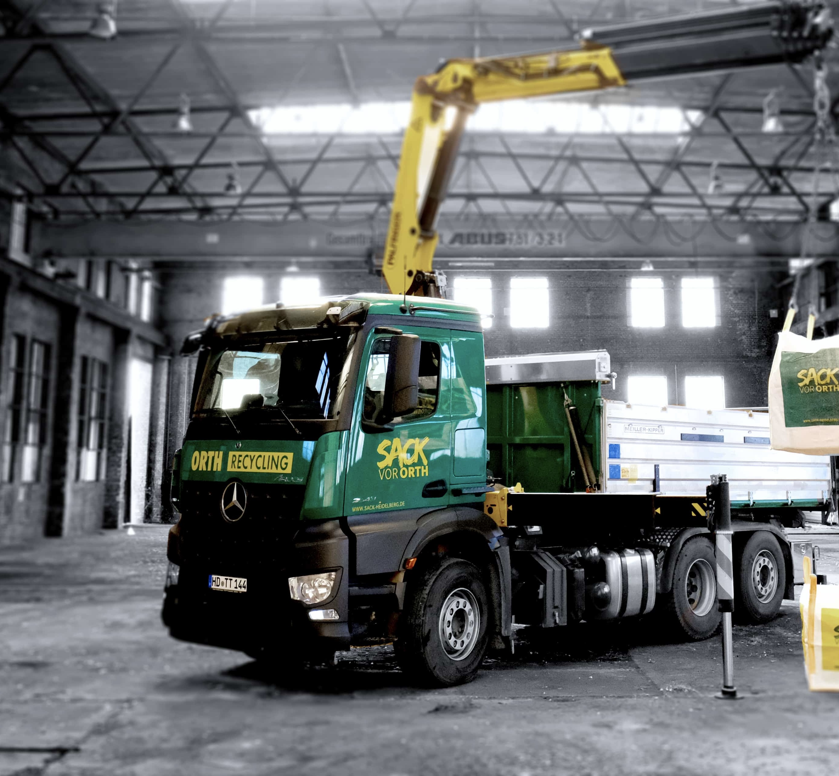 Individuelle Projekte mit unserem Kran-LKW